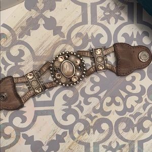 Leather Rock bracelet from Buckle